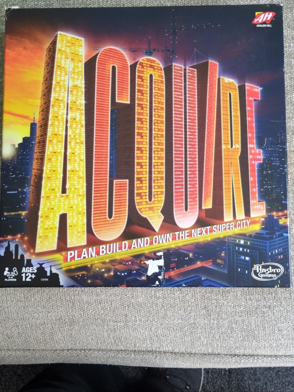 Hasbro Aquire Board Game NWT